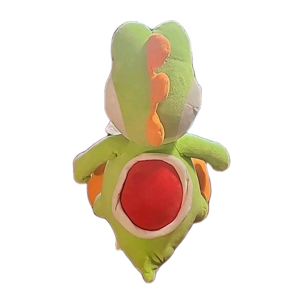 Super Mario Bros Yoshi Jumbo Plush 20” Stuffed Nintendo Large 2021 - Picture 3 of 8